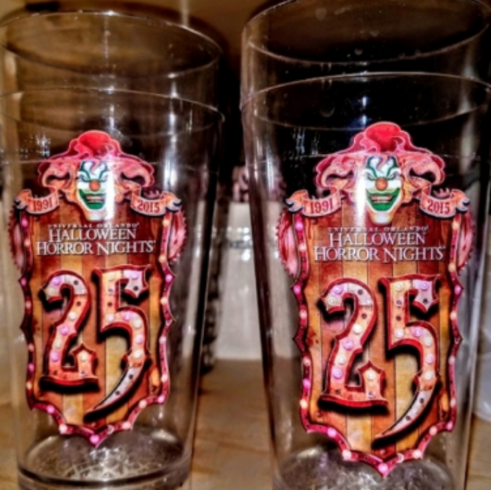 HHN 25 UNIVERSAL STUDIOS ORLANDO REUSABLE CUP